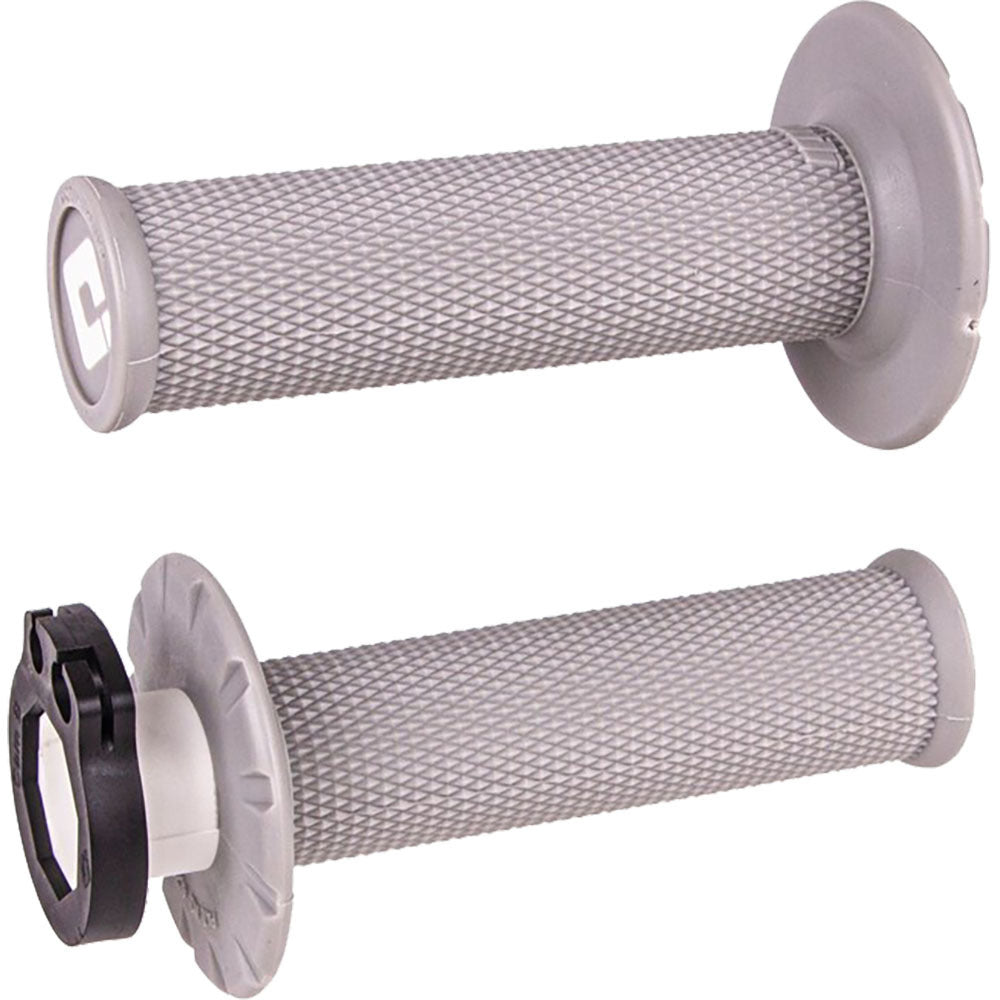 ODI No-Waffle MX V2 Lock-On Grip Graphite