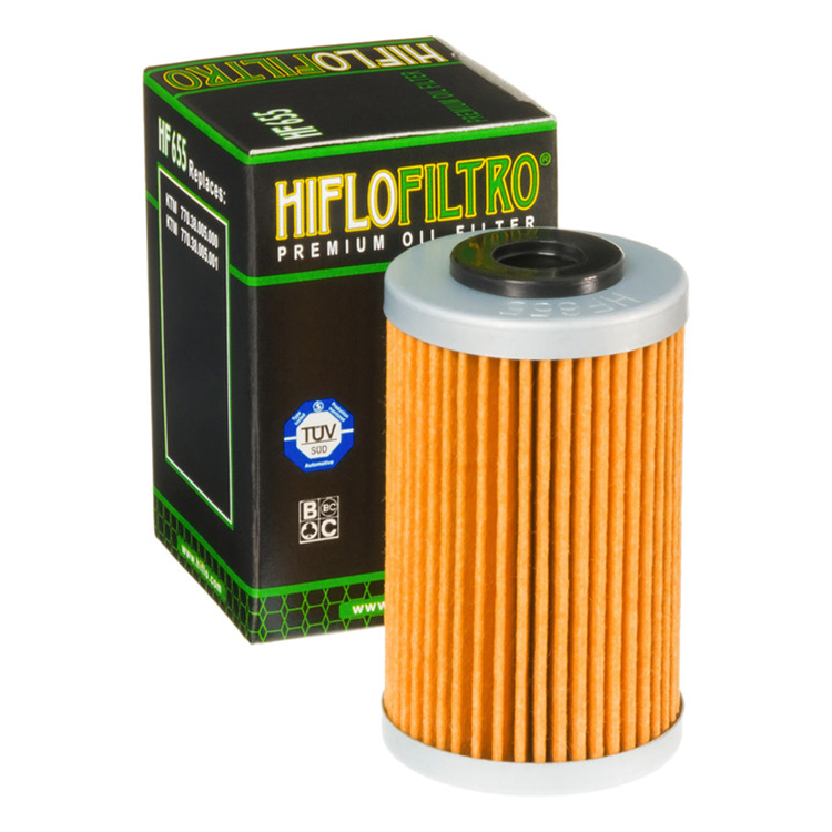 Hi Flo Filtro (HF655) KTM EXCF 07-13 SXF250 06-12 SXF450 13-15 EXCF450 12-16 Husa FE/FC 09-12