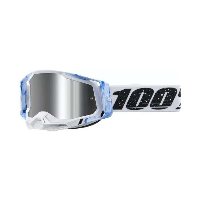 RACECRAFT 2 Goggle Mixos - Mirror Silver Flash Lens