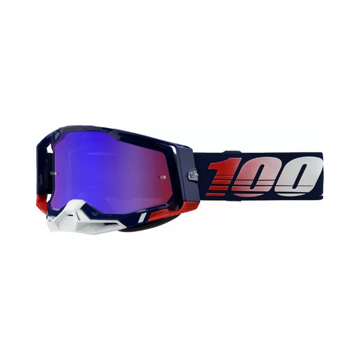 RACECRAFT 2 Goggle Republic - Mirror Red/Blue Lens