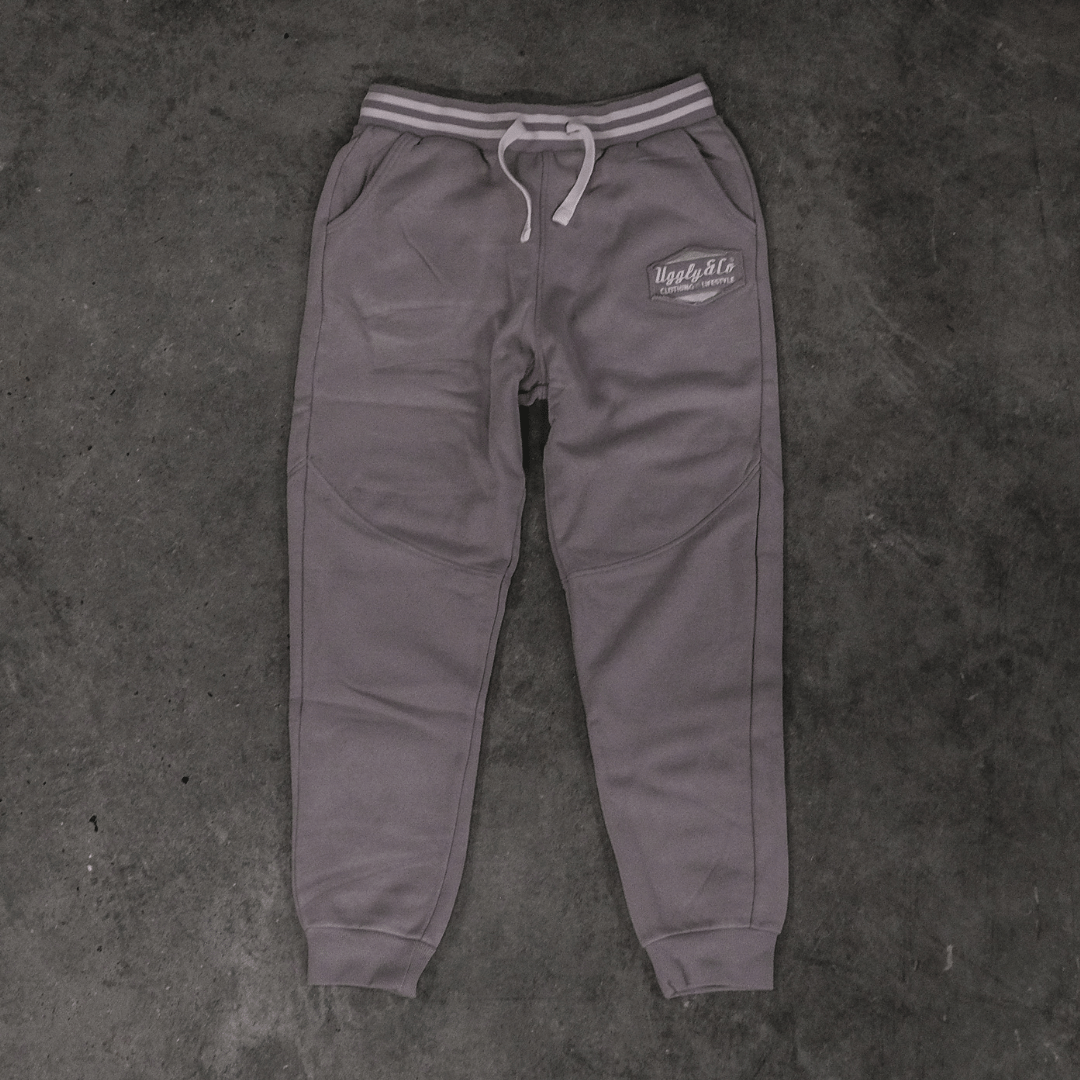 Vintage Faded Stone Diamond Heavyweight Joggers