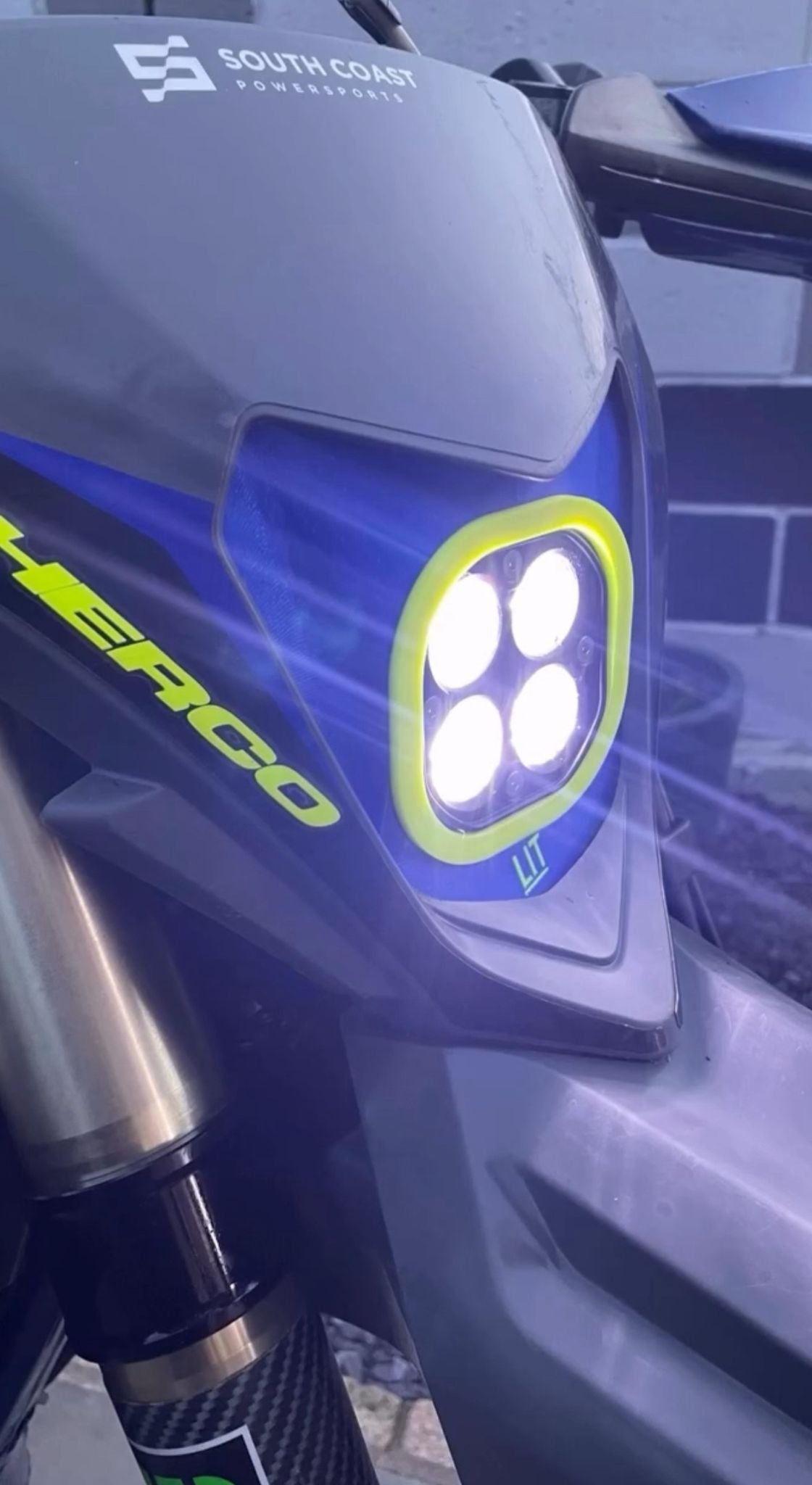 LIT Enduro Headlight Sherco 2024 +