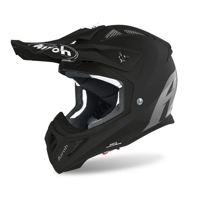 Airoh Aviator Ace Color Matt Black Mx Helmet