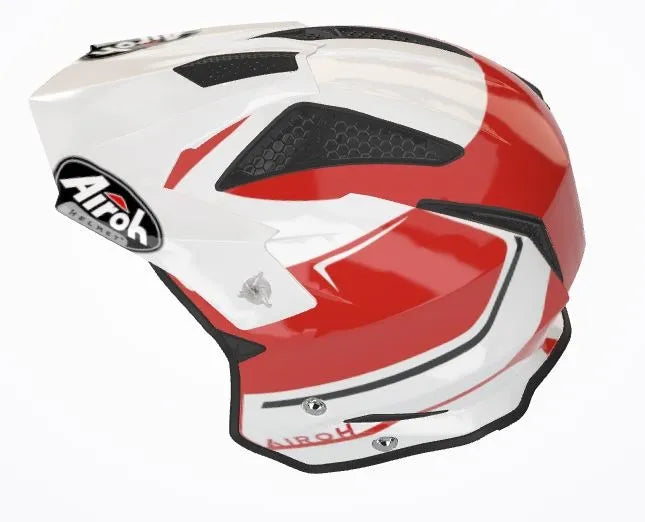 Airoh Trrs Keen Red Gloss Trials Helmet