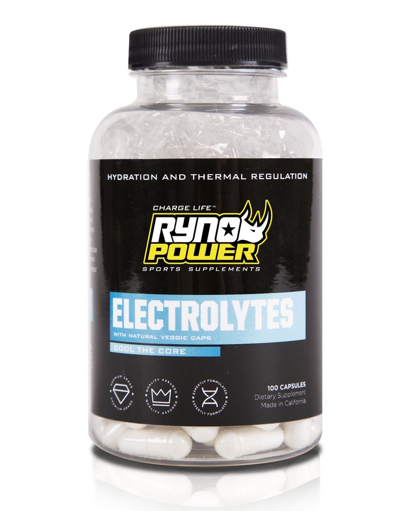 Ryno Power Electrolytes Capsules 100ct