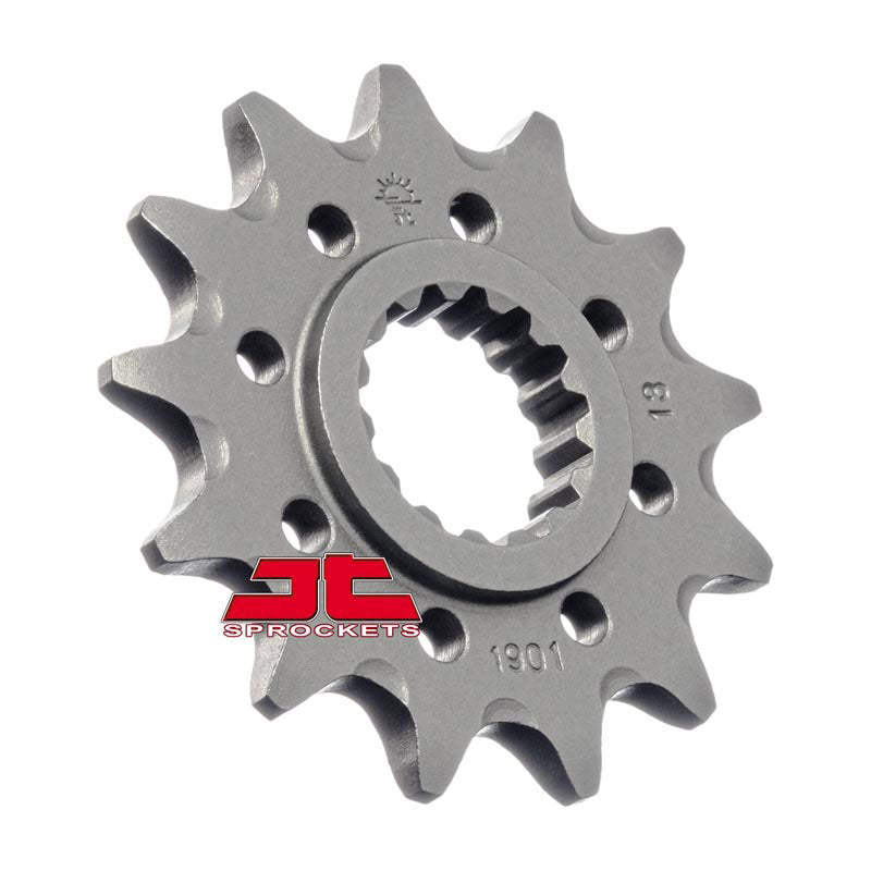 JT Self Clean Lightweight Front Sprocket Honda CR125 04-07 CRF250 04-17 CRFX250 04-17 - OEM