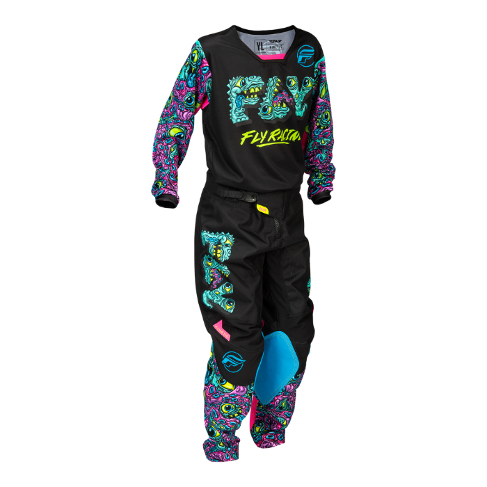 Kinetic 2026 Mutant Youth Kit Combo - Black/Multi