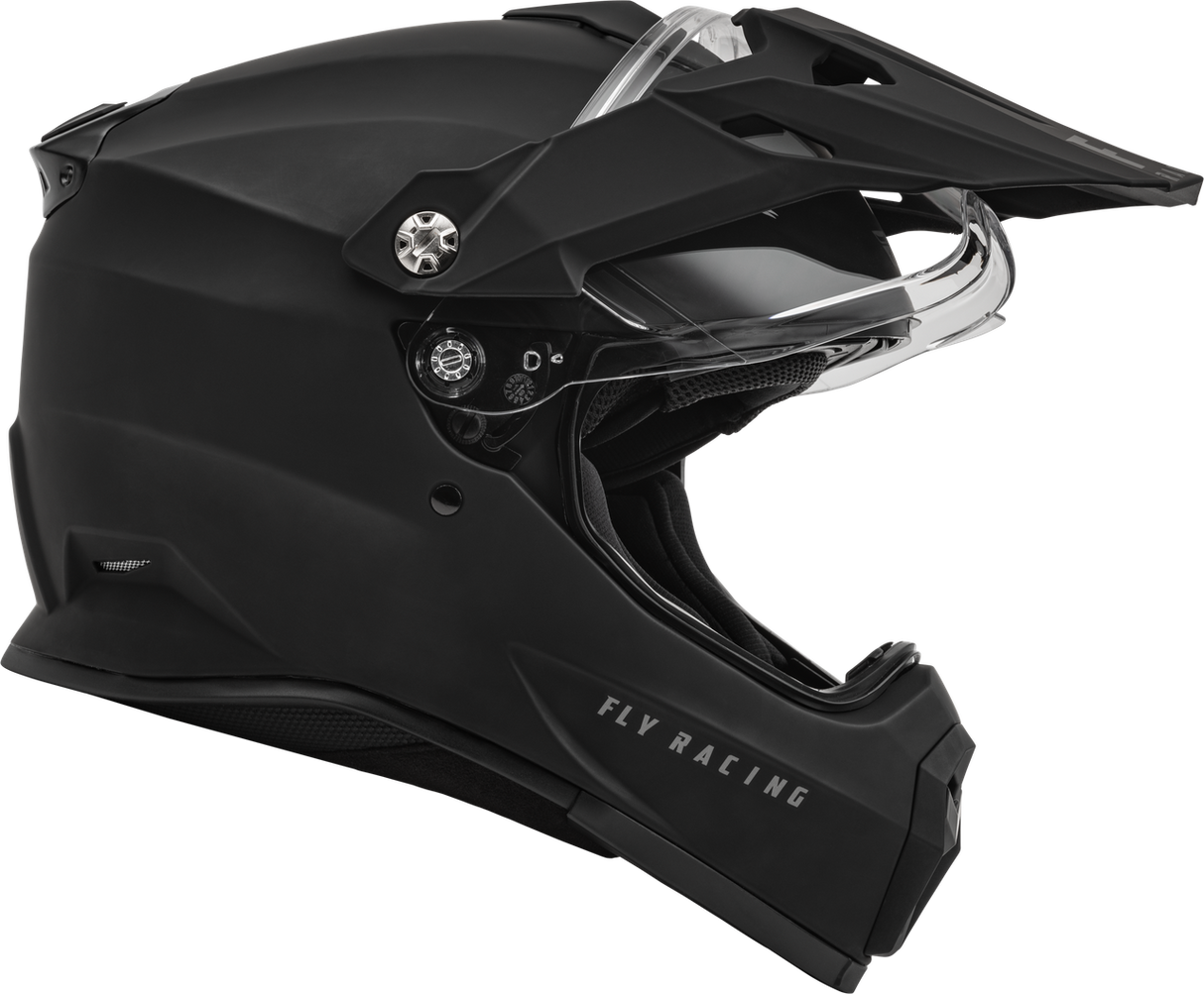 Kinetic Trekker Solid Helmet - Matte Black