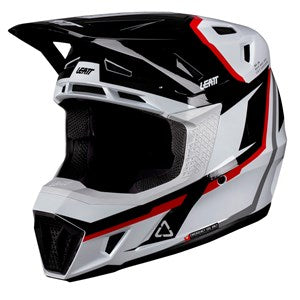 LEATT HELMET MOTO 7.5 V26 WHITE/RED