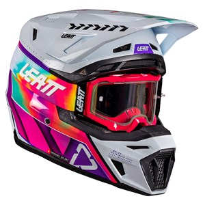LEATT HELMET MOTO 8.5 V26 PINATA TEAL