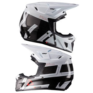 LEATT HELMET MOTO 9.5 V26 CARBON/WHITE