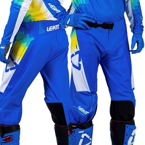 LEATT PANT MOTO 4.5 PIXEL BLUE