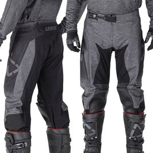 LEATT PANT MOTO 4.5 STEALTH BLACK/GREY