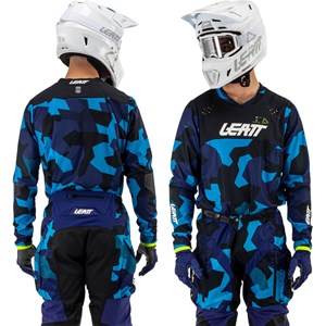 LEATT SHIRT MOTO 4.5 ENDURO BLUE