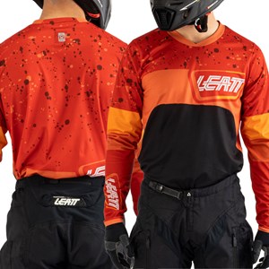 LEATT SHIRT MOTO 4.5 ENDURO BURN RED