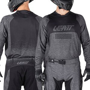 LEATT SHIRT MOTO 4.5 LITE STEALTH BLACK/GREY