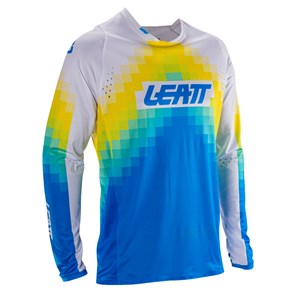 LEATT SHIRT MOTO 4.5 LITE PIXEL BLUE