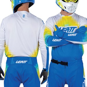 LEATT SHIRT MOTO 4.5 LITE PIXEL BLUE