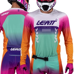 LEATT SHIRT MOTO 5.5 ULTRAWELD PINATA TEAL
