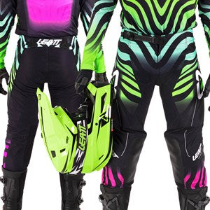 LEATT PANT YOUTH MOTO 4.5 TIGER PINK