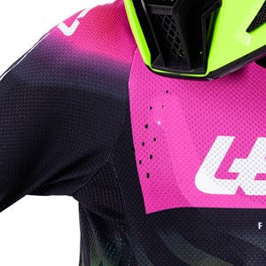 LEATT SHIRT YOUTH MOTO 4.5 TIGER PINK