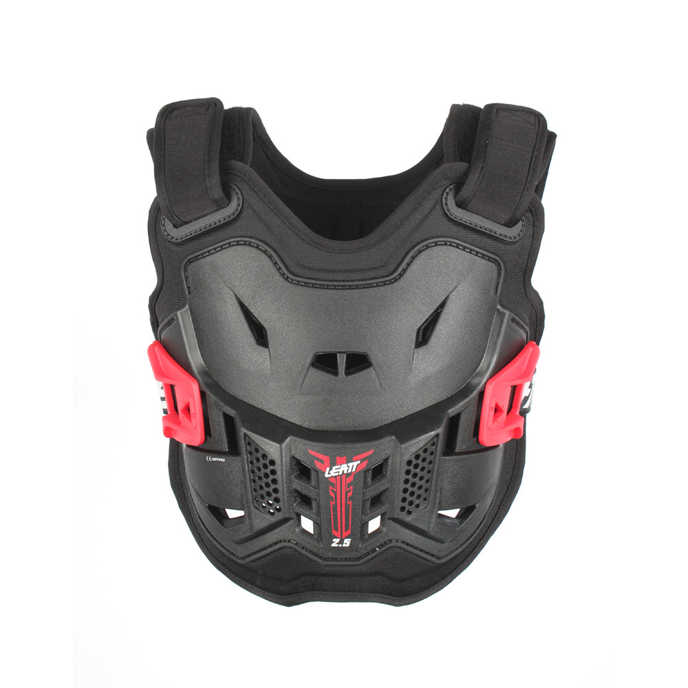 LEATT CHEST PROTECTOR 2.5 MINI BLACK RED