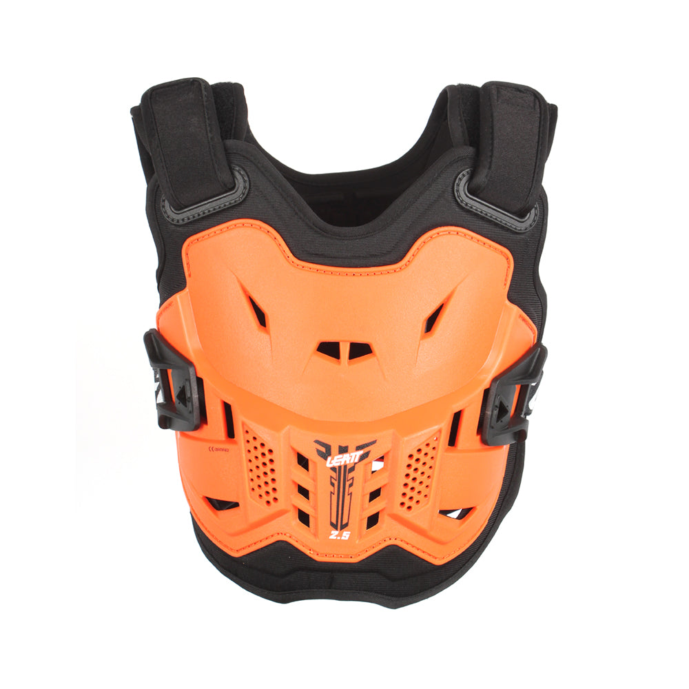 LEATT CHEST PROTECTOR 2.5 MINI ORANGE BLACK