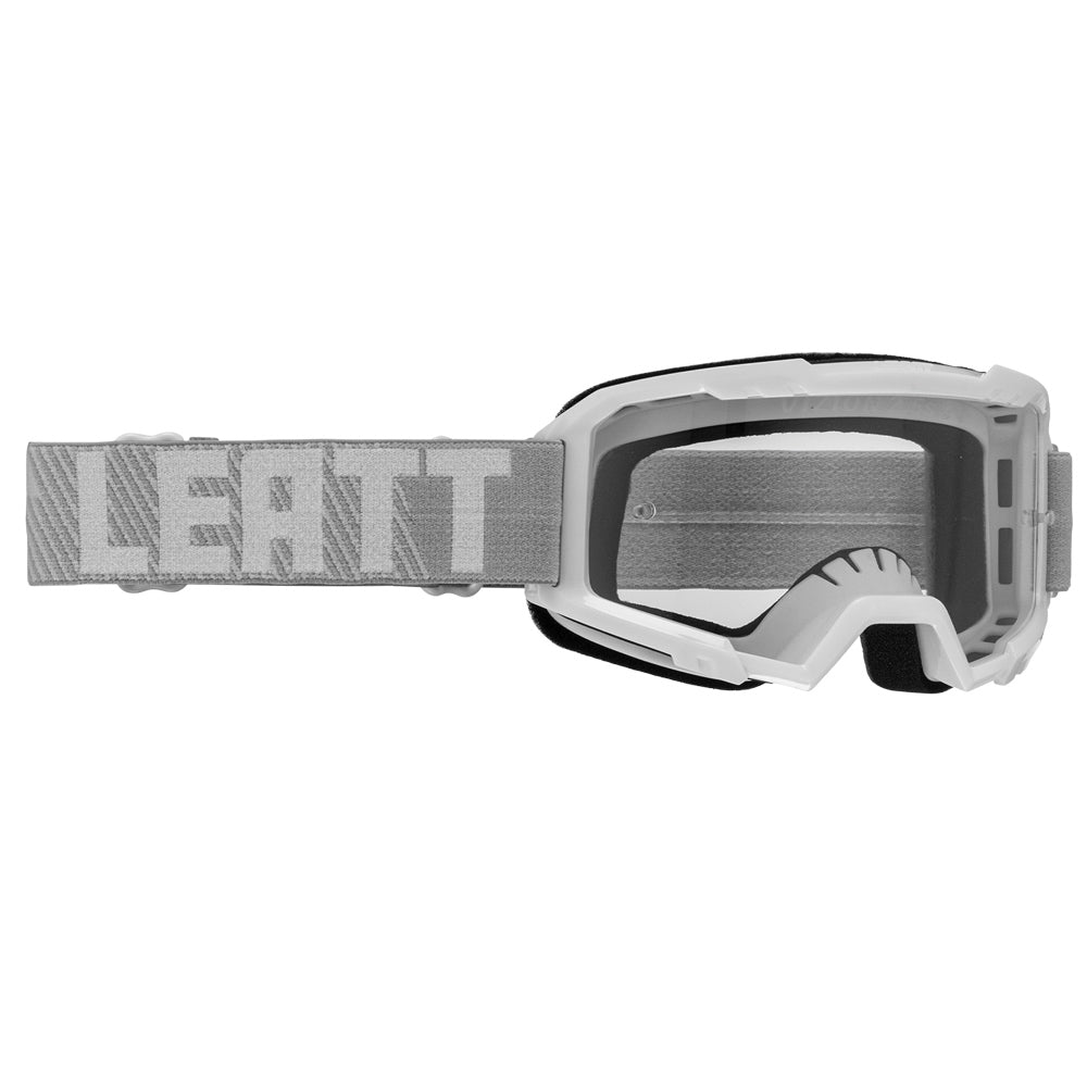 LEATT GOGGLE VIZION 2.5S SMALL WHITE LENS - CLEAR 90 VLT
