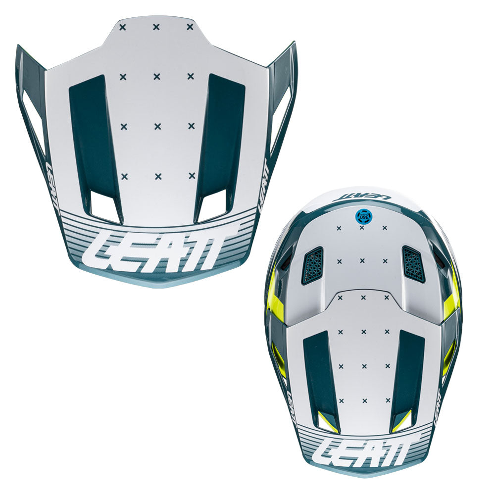 HELMET MOTO 7.5 V24 INCLUDES 4.5 GOGGLE + HELMET BAG (Green)