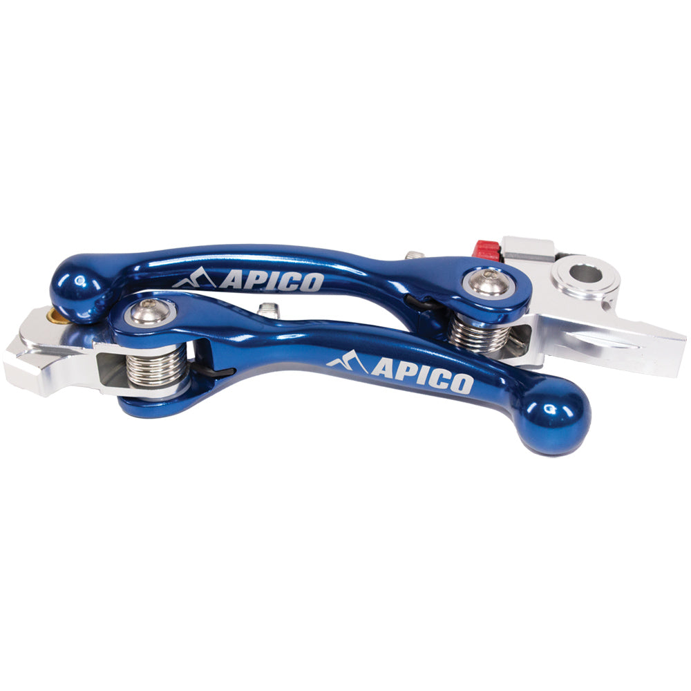 FLEXI LEVER (PAIR) KAWASAKI KX450F 2024, KX450XC 2024 BLUE (R)