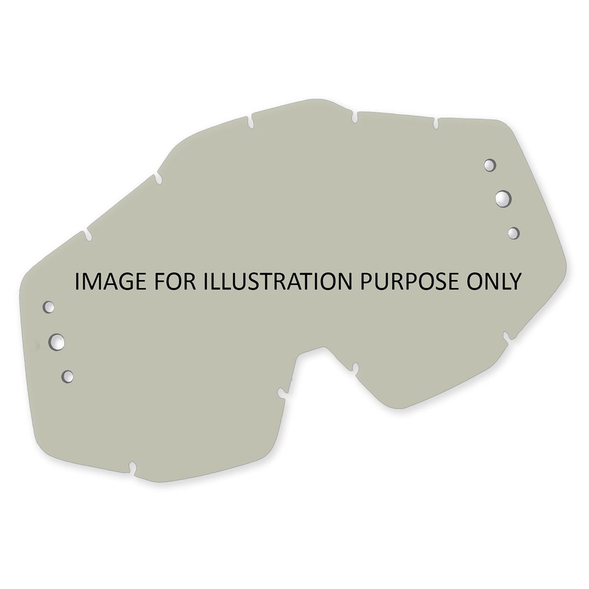 Race Optics Lens Rolloff (Smoke) Oakley O-Frame / 2000