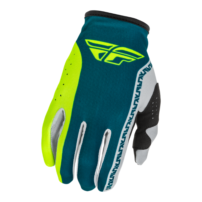 Lite 2026 Gloves - Grey/Lime/Teal