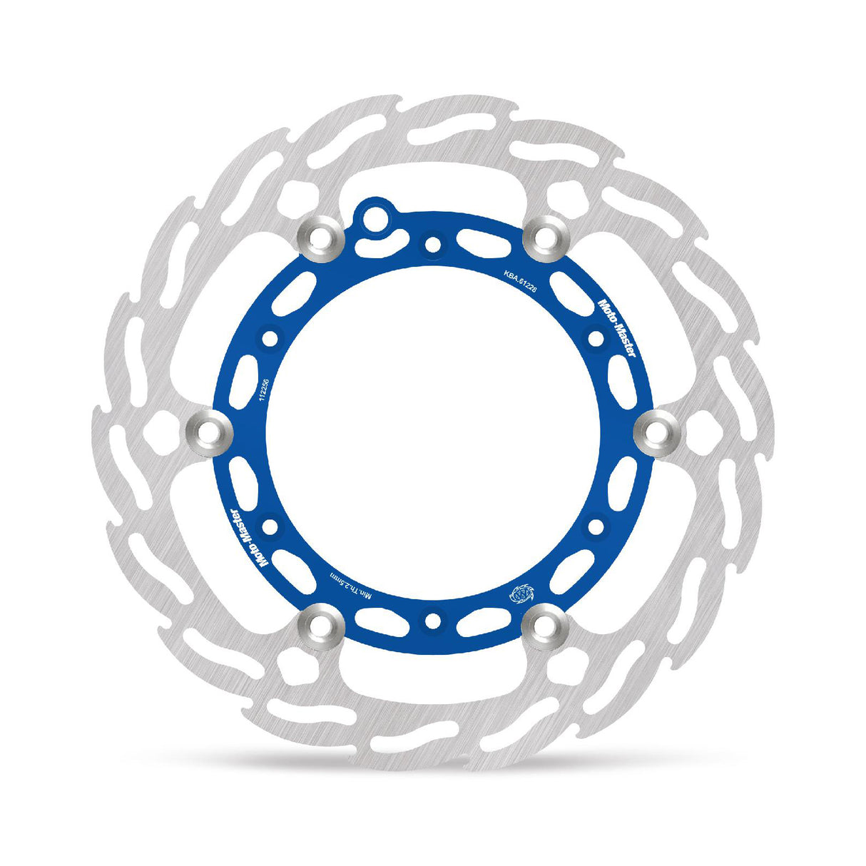 Moto-Master 260mm Flame Alu. Floating Front Disc - Husqvarna Factory Blue