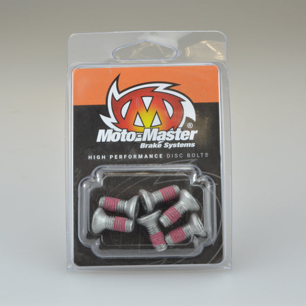 Moto-Master Set Of Disc Bolts - M6X12 Countersunk Inner Hex (6pcs)