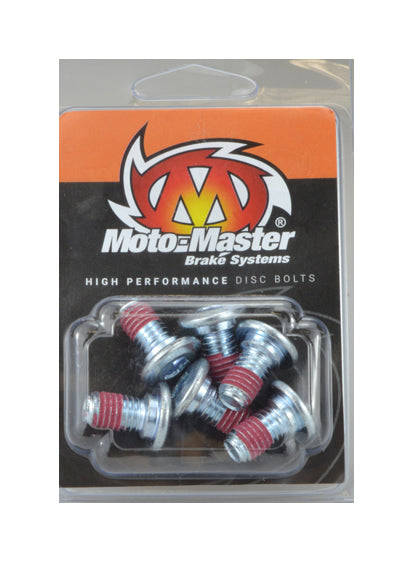 Set Of Bolts M8x15 Flat Counterbore Inner Hex (6pcs) Front/Rear disc