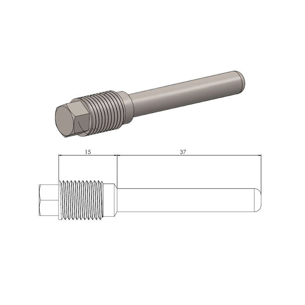 Moto-Master Brake Pad Pin - 213019
