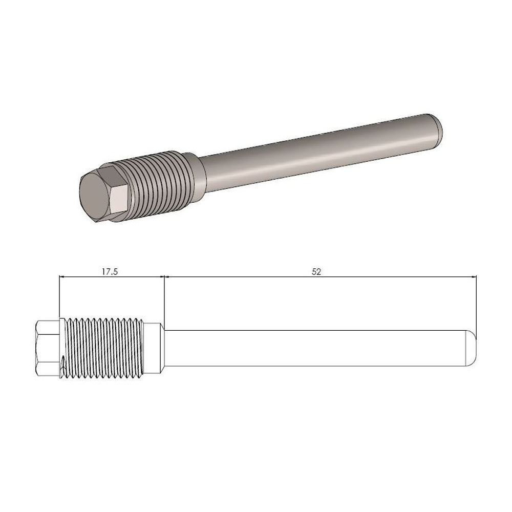 Moto-Master Brake Pad Pin - 213020