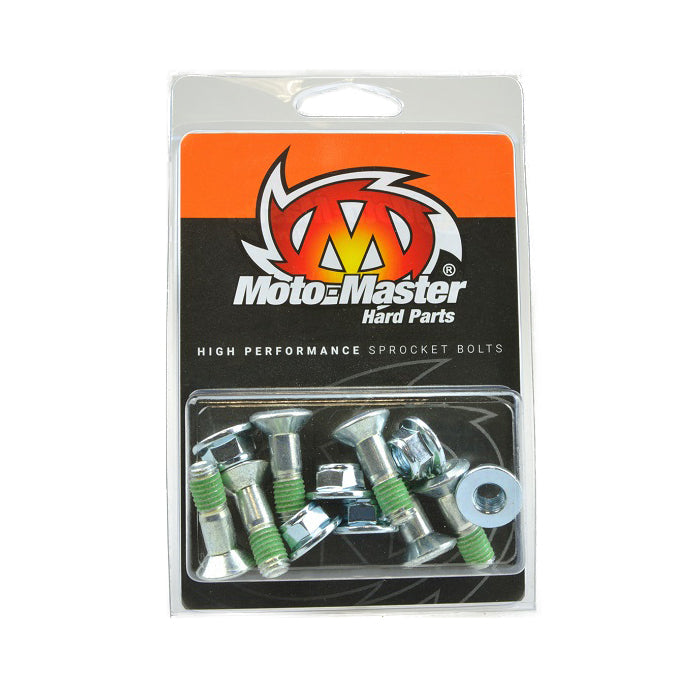 Moto-Master Euro Sprocket Bolt Kit - 6 x M8-26mm Torx Bolt / 6 x M8-Flanged Fuji Lock Nut
