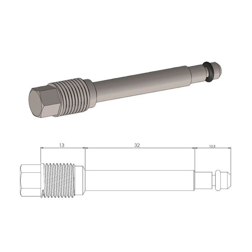 Moto-Master Brake Pad Pin - 213076