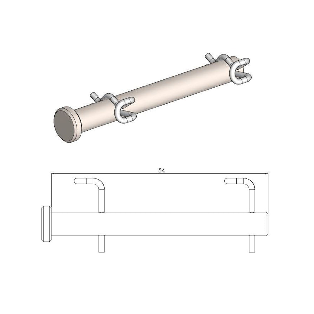 Moto-Master Brake Pad Pin - 213077 - KTM 85 2021 Front