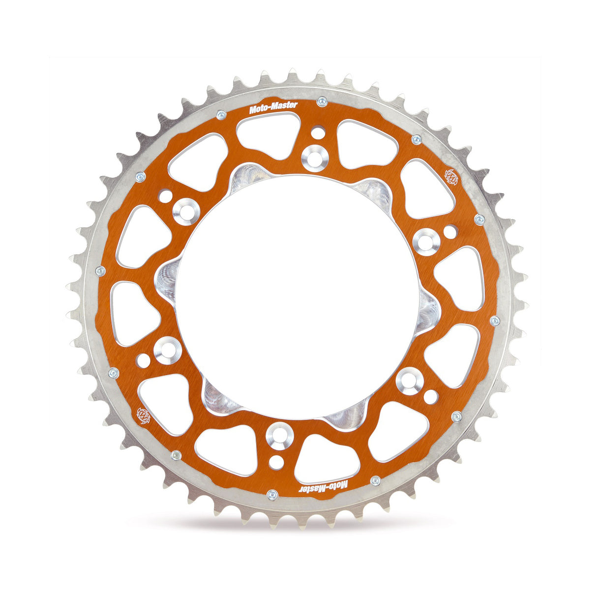 Moto-Master Fusion Dual Ring Rear Sprocket - Orange - KTM/Hqv/GasGas 85SX TC85 MC85 04-25