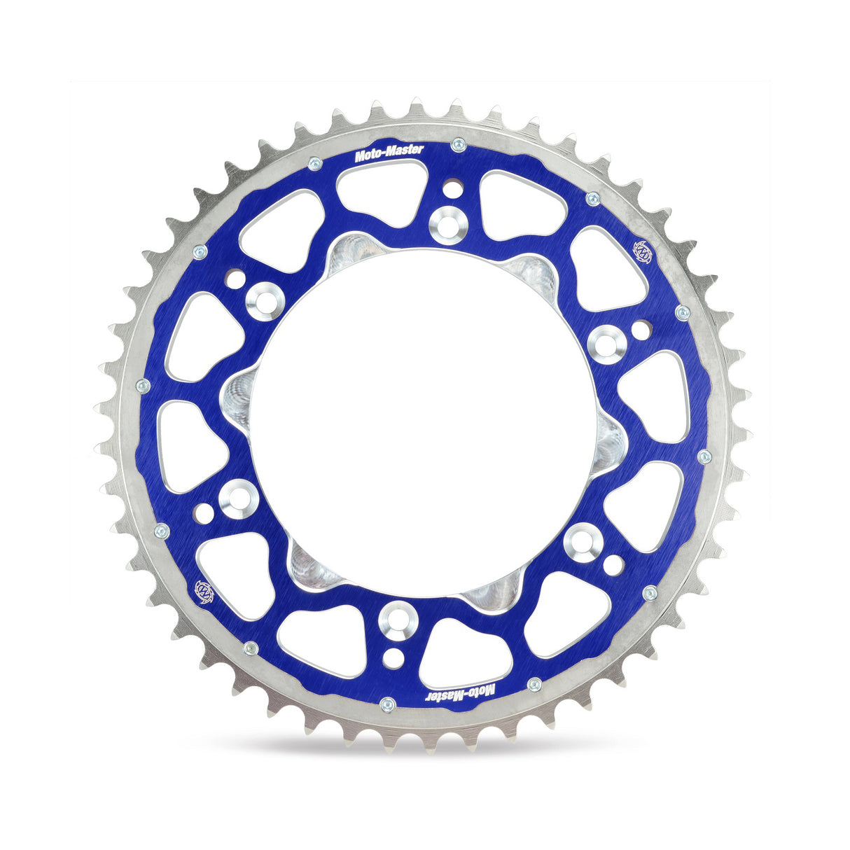 Moto-Master Fusion Dual Ring Rear Sprocket - Blue - Yamaha
