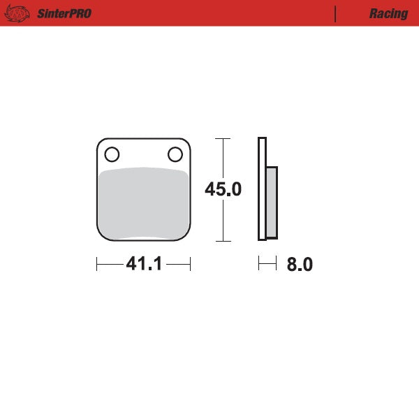Moto-Master Racing 90011 SinterPRO Brake Pads
