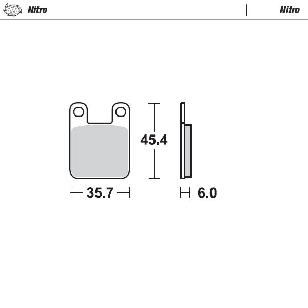 Moto-Master Nitro 90521 Brake Pads