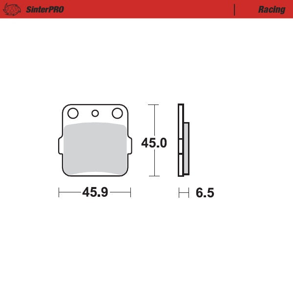 Moto-Master Racing 91011 SinterPRO Brake Pads