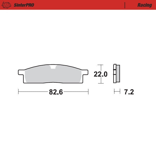 Moto-Master Racing 91211 SinterPRO Brake Pads