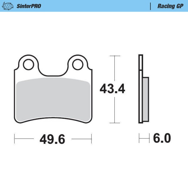 Moto-Master Racing GP 99112 SinterPRO Brake Pads