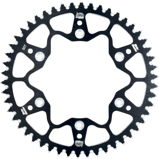 Moto-Master 7075 Alu Rear Sprocket - Black - Suzuki/Yamaha
