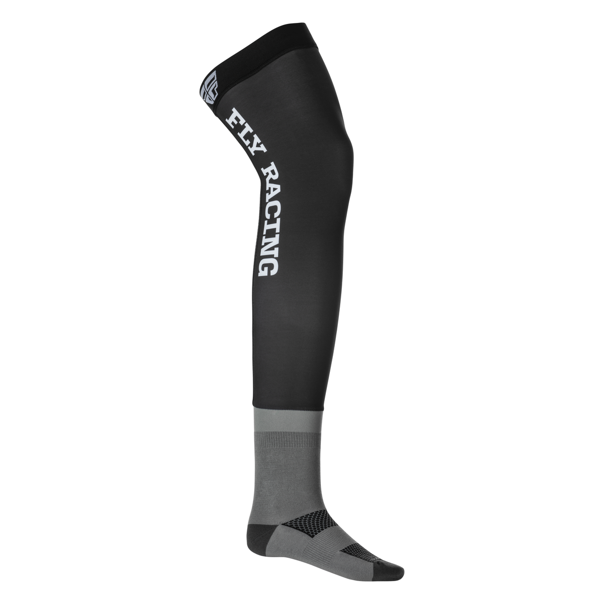 Fly Racing Knee Brace Socks (Black/Grey/White)