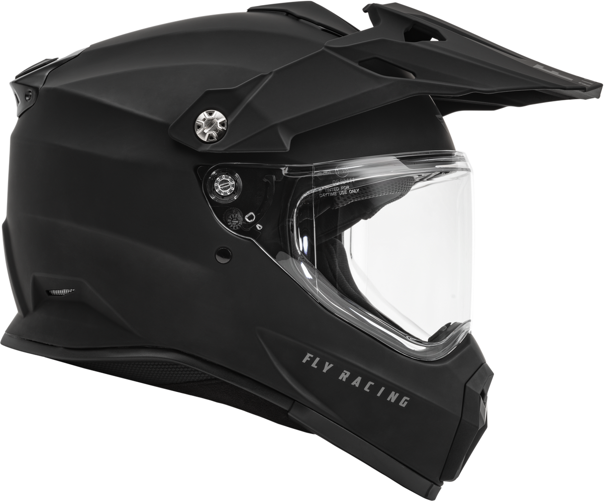 Kinetic Trekker Solid Helmet - Matte Black